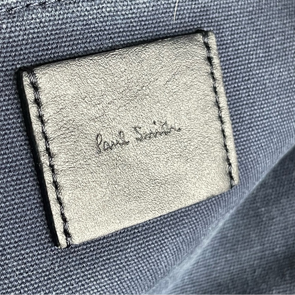 Paul Smith Navy and Tan Striped  Bag - Picture 14 of 15